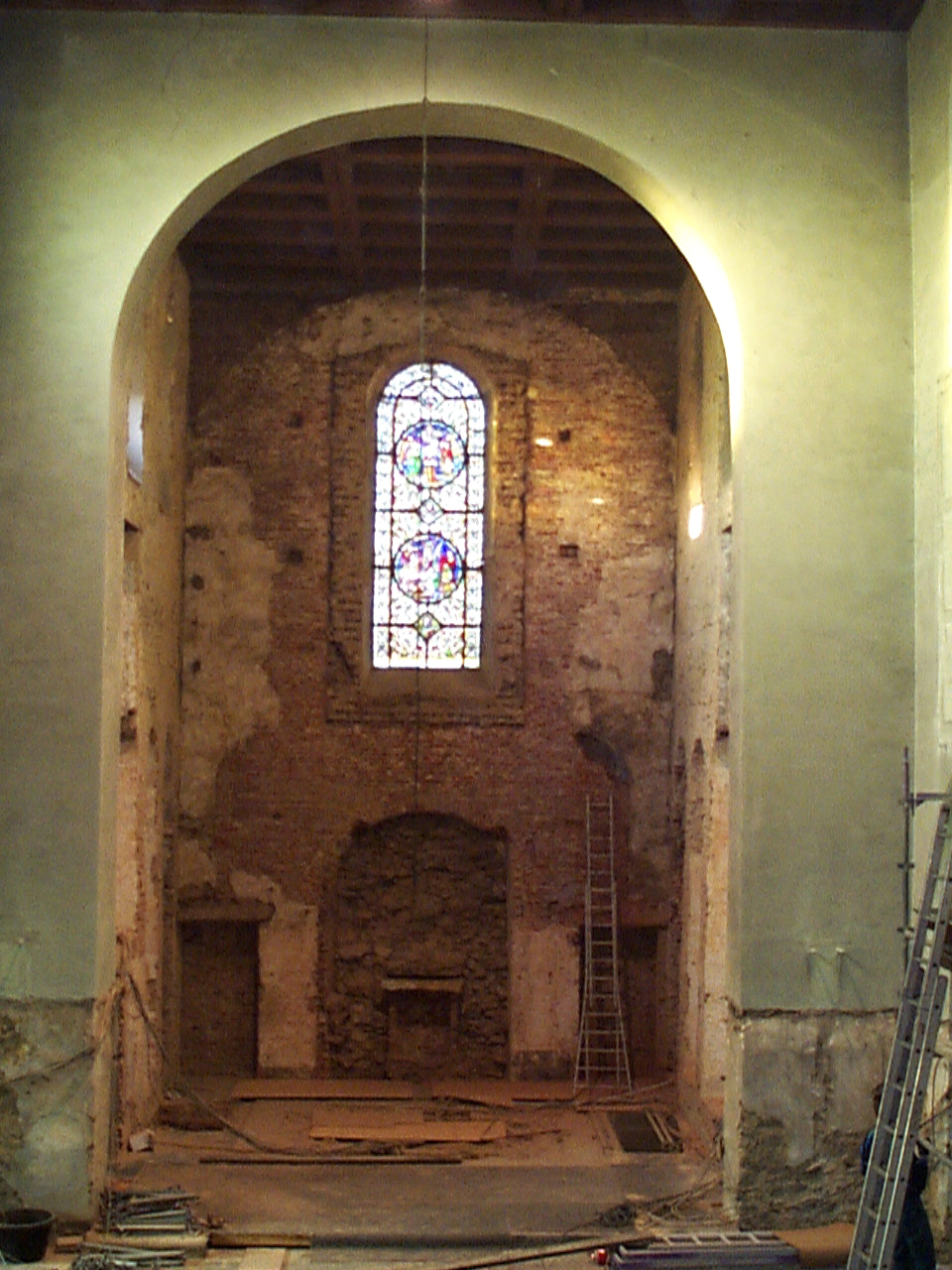 Restoration of the west choir 4