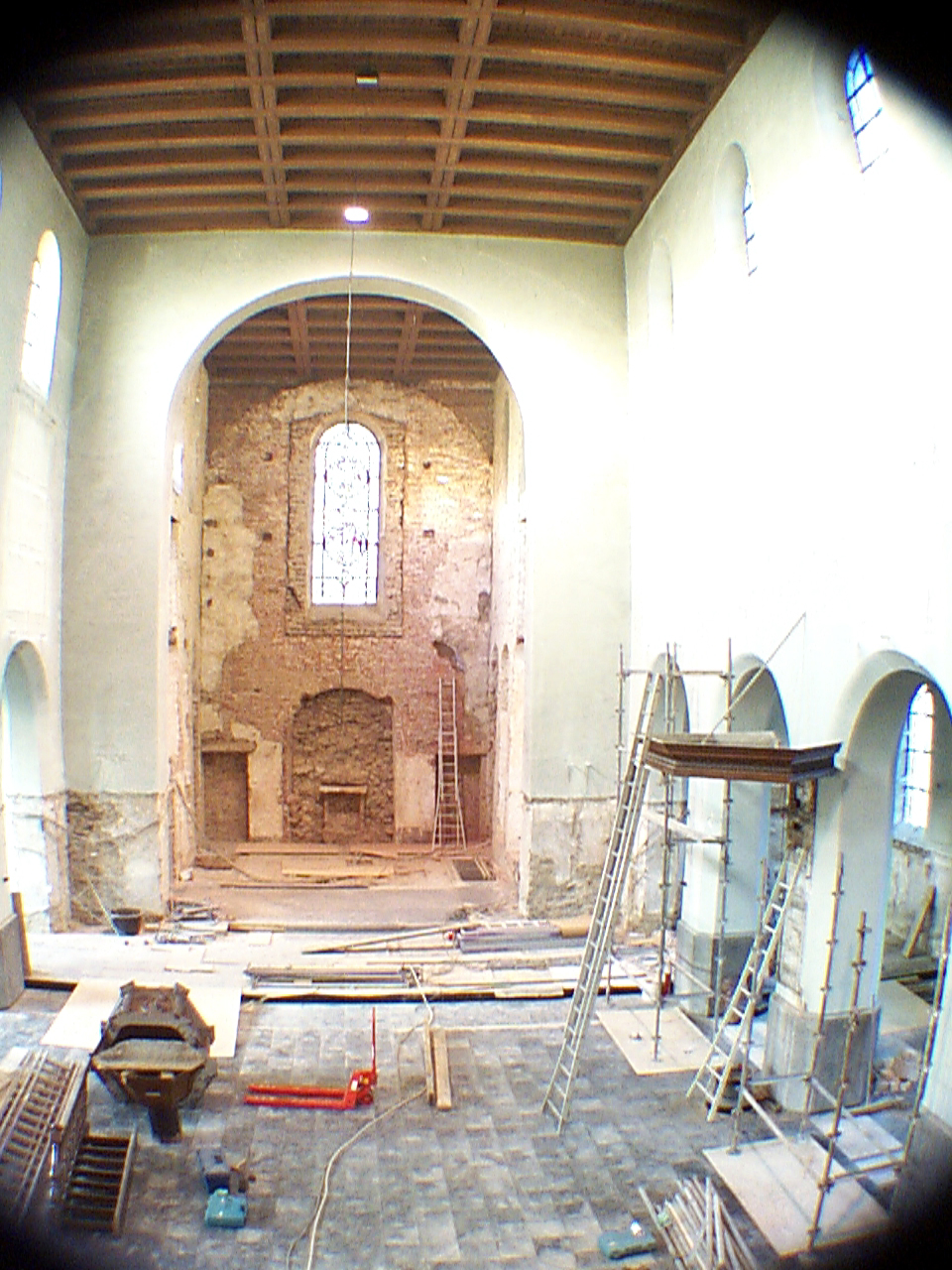 Restoration of the west choir 5