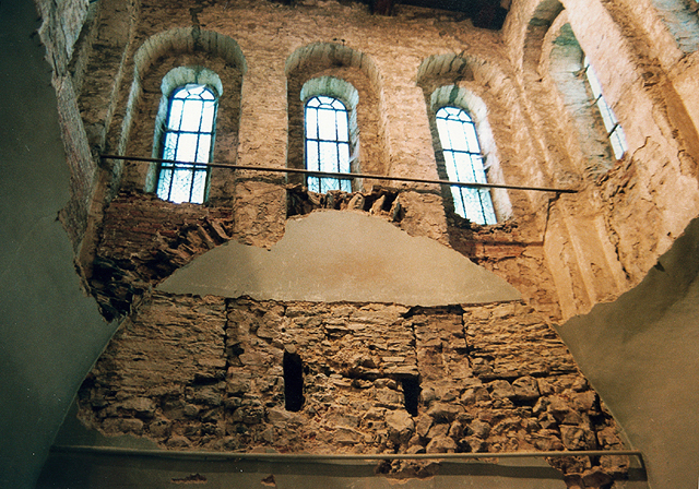 Restoration east choir inside 3
