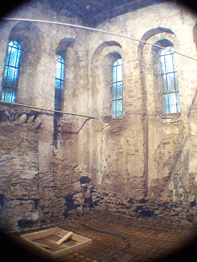 Restoration east choir inside 8