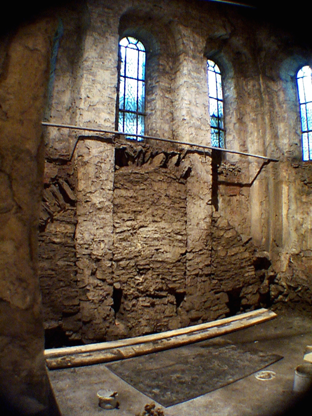 Restoration east choir inside 9