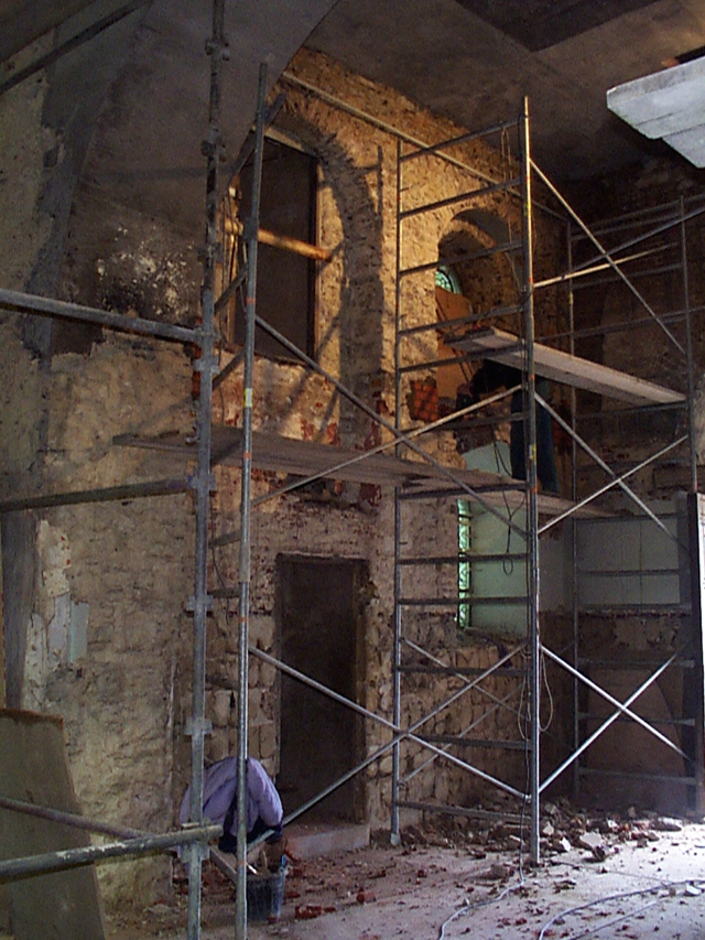 Restoration east choir inside 11