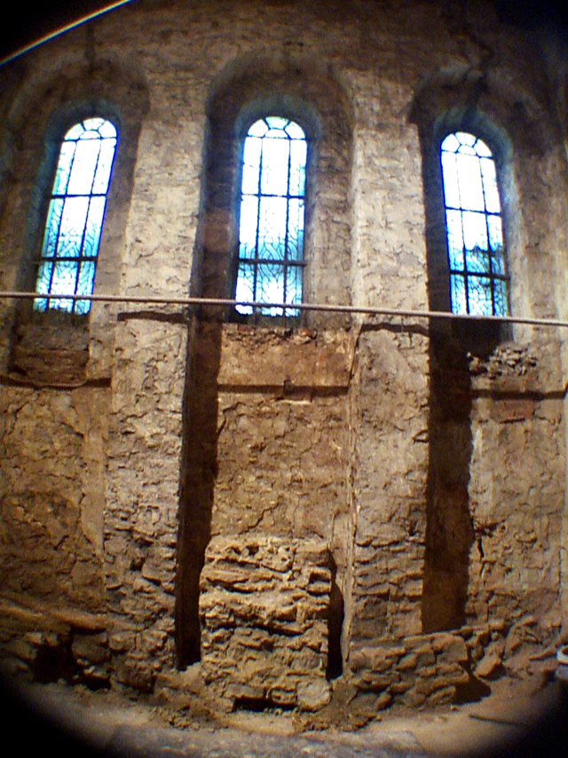Restoration east choir inside 13
