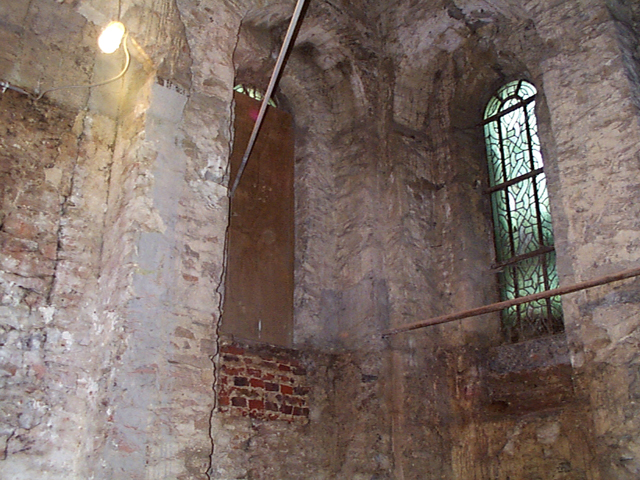 Restoration east choir inside 17