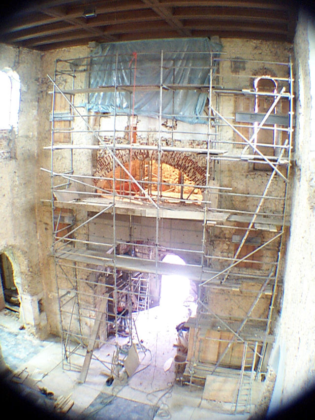 Restoration east choir inside 20