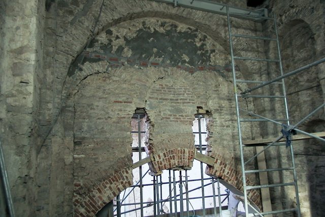 Restoration east choir inside 21