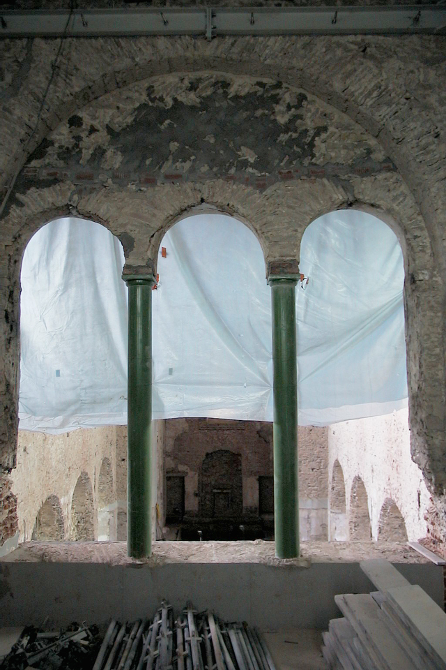 Restoration east choir inside 25