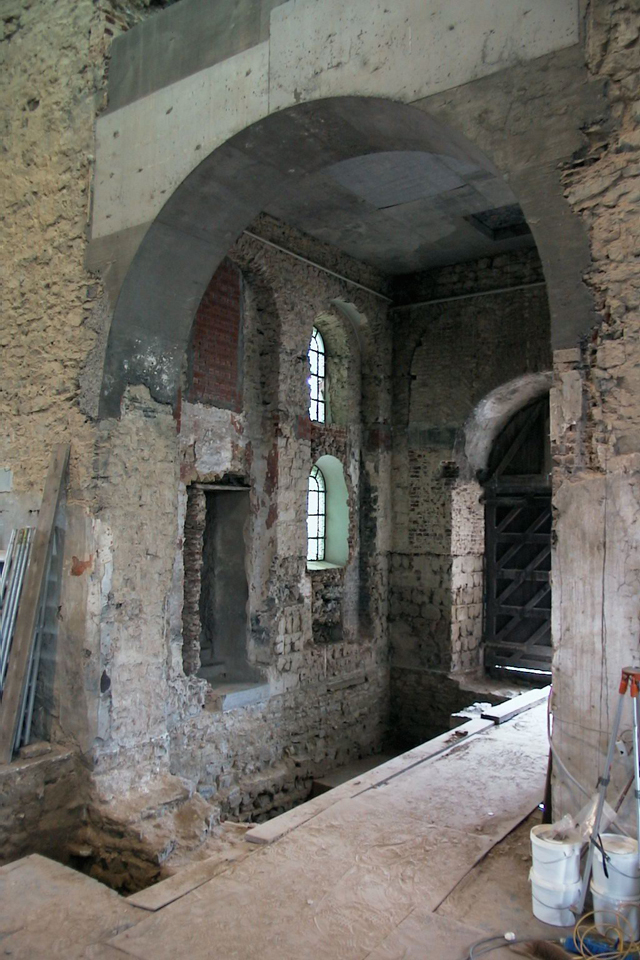 Restoration east choir inside 27