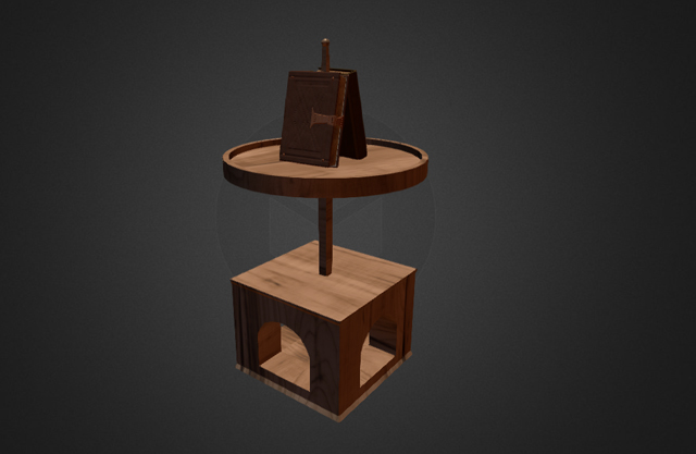 medieval book stall