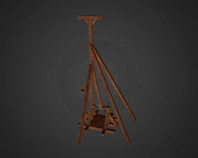 medieval crane