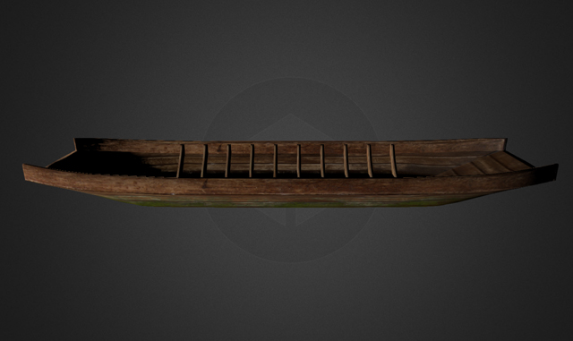 medieval ferry boat
