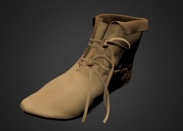 medieval shoe