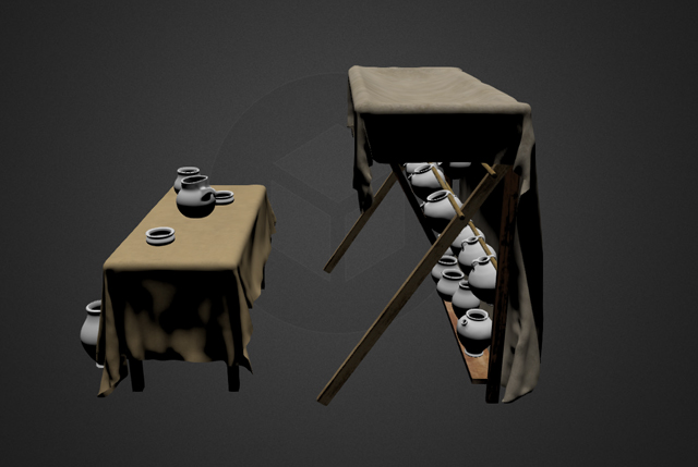 medieval stall 2